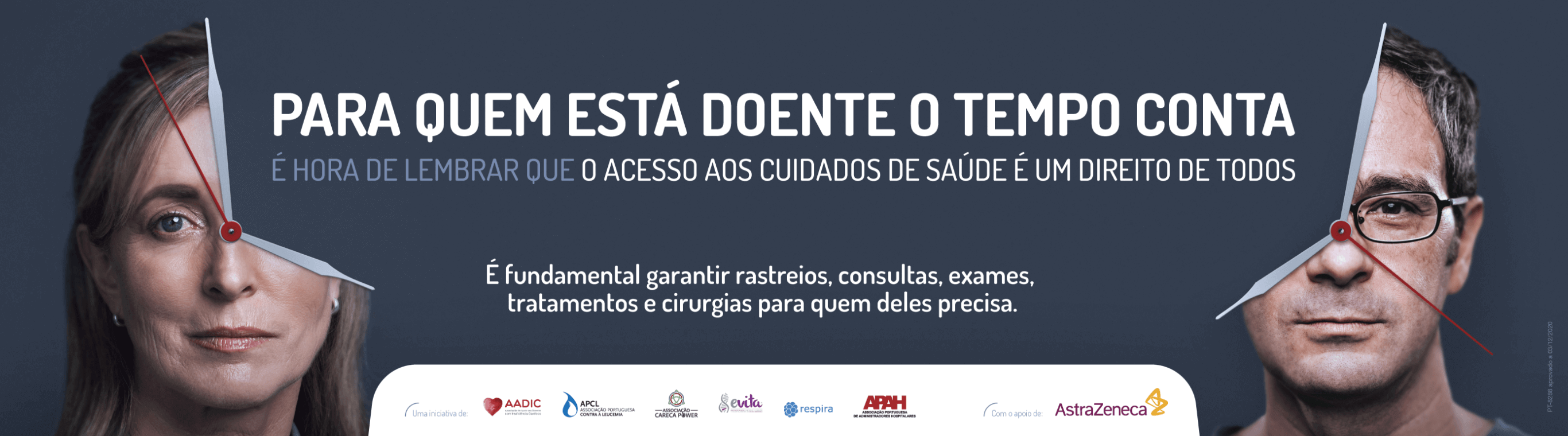 Campanha de sensibilização relembra o direito de todos no acesso aos cuidados de saúde